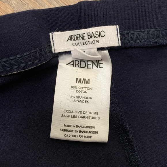 Ardene | Basic Navy Blue Biker Shorts - Picture 5 of 6